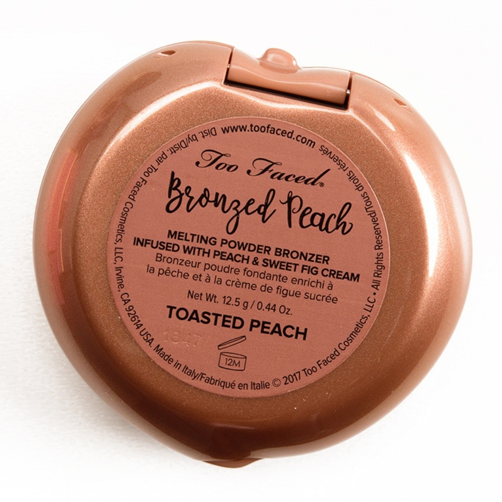 🧚‍♀️TOASTED PEACH Too Faced DISCONTINUED Bronzer NWT - Picture 4 of 7